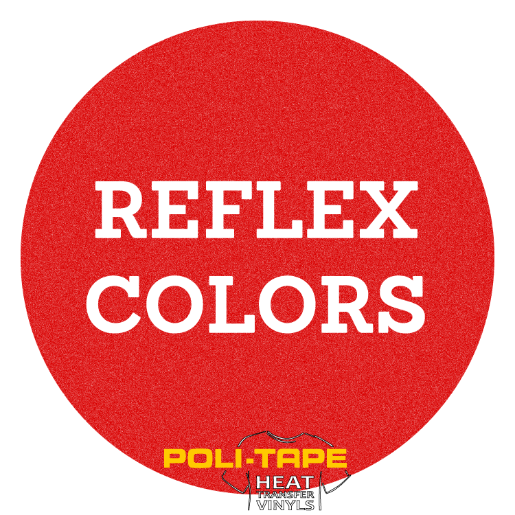 Poli-Flex® Reflex Colors | Colored reflective htv | Lotustransfers