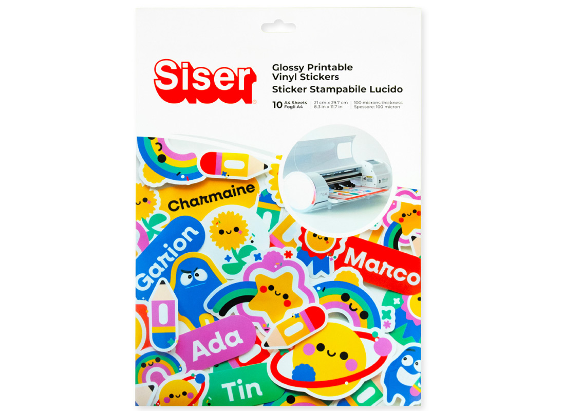 Siser Glänzende Bedruckbare Aufkleber