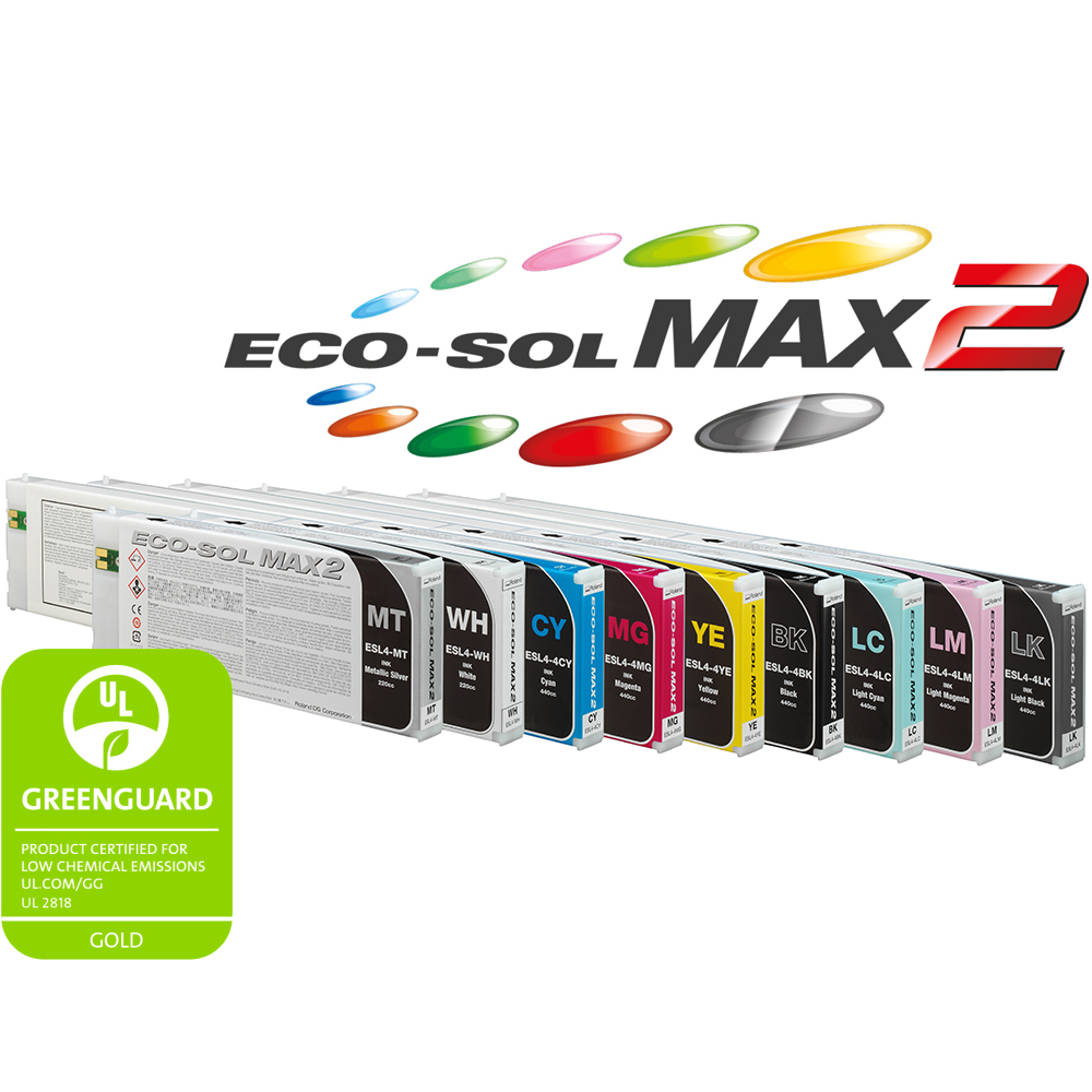 Roland Eco-Sol MAX 2 inks