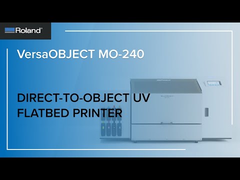 Roland MO-240 UV flatbed printer